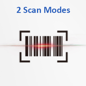 2 scan modes